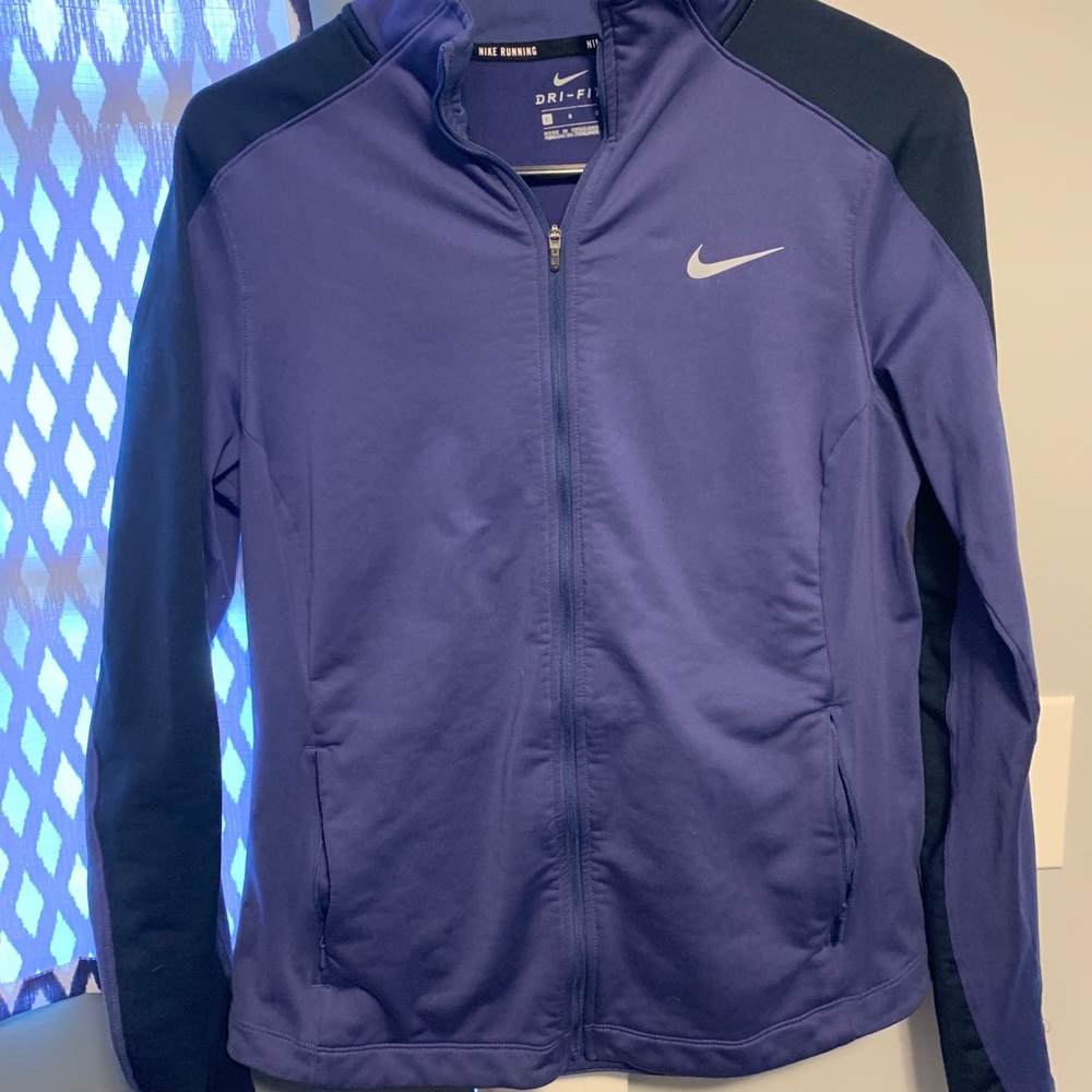 Nike dri fit full zip top